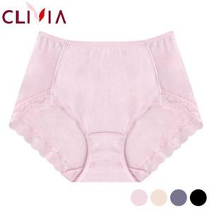 [크리비아]여성 인견 누디라인 레이스 삼각 팬티 3681