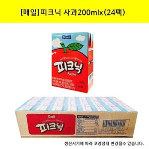 [매일]피크닉 사과200mlx(24팩)