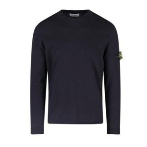 스톤아일랜드 와펜 패치 코튼 니트 1015532B9 A0020