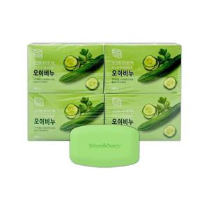 [OFK93353]자연미인 오이비누 4입