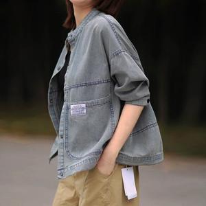 ★베스트특가★[무드무드] 제라트 5부 데님 자켓