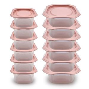 다올 PLUS 우리집밥용기 12종세트 전자렌지용 냉동밥 보관용기 반찬통