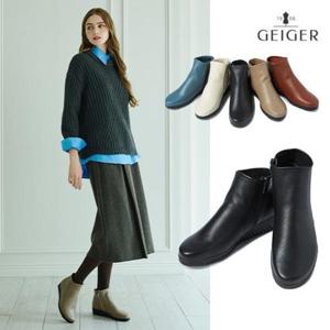 [가이거][24FW] 가이거 NEW 로우펠 슈렁큰 앵클부츠