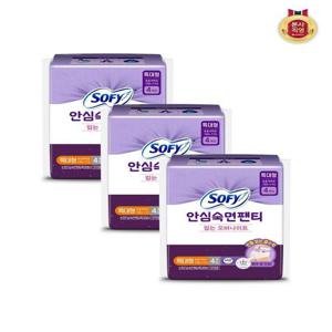 [쏘피]쏘피 안심숙면팬티 XL 4P x 3팩 (총 12입) + 순한면 슈퍼롱 3P