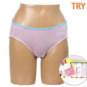 TRY 여성 체리 미디팬티 3종_JWPD353 W47F050