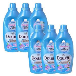 [다우니]다우니 초고농축 섬유유연제 블루 1L x6