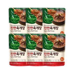 [CJ] 비비고 진한육개장 500g x6개