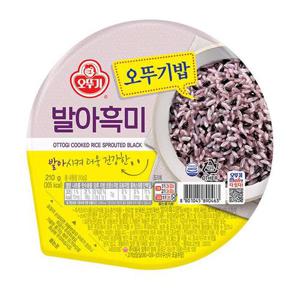 오뚜기밥 발아흑미 210g x 18개