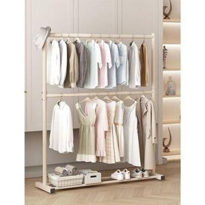 2단 스탠드 옷행거 수납장 빨래건조대 신발정리대 WFLHDA5