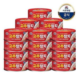 [사조 대림]고추참치(안심따개) 85g x24개