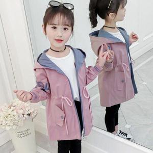 [재한 주니어]재한 여아 아동복 트렌치코트
