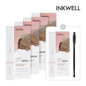 잉크웰 퍼펙트 슈퍼아이브로우 5개 (내츄럴 브라운)+스크류브러시 1개
