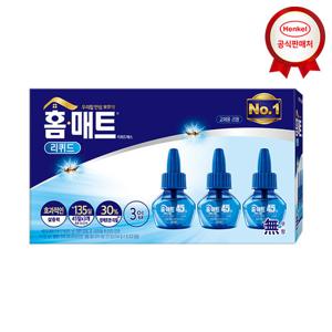 홈매트 모기살충제 리퀴드 리필 3개입 x1세트