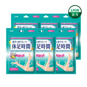 [휴족시간] 쿨링시트 6매입x6개