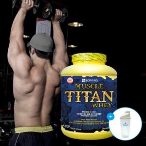 [보령헤비매스] 머슬타이탄 웨이 2.5kg 헬스보충제-쉐이커 추가구성