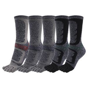 제이케이 남성 스포츠 발가락양말 장목 5켤레