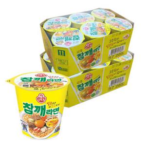 오뚜기 참깨라면 소컵 65g X 12개