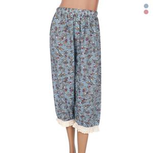 바풀 JWS 183215 여성 아사면 순면 파자마 잠옷 7부 실내 바지