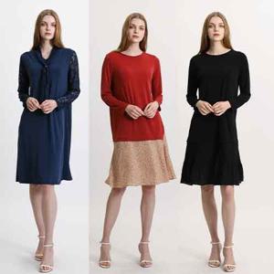 [H2.모데나]★최초가69900원★ 텐션 레이어드 원피스 3종 택1