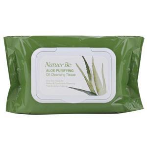 식물성 오일 메이크업 제거 알로에 클렌징티슈 60매 (W9EABCA)