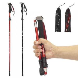 [셀러허브_여성트랜드패션]초경량 4단 폴딩 등산스틱 스트랩