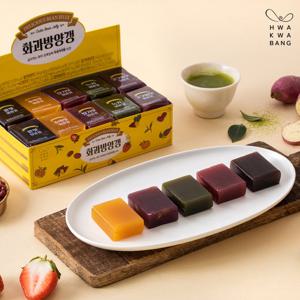 [화과방] 큐빅양갱 5종(40gx30개입), 쇼핑백증정