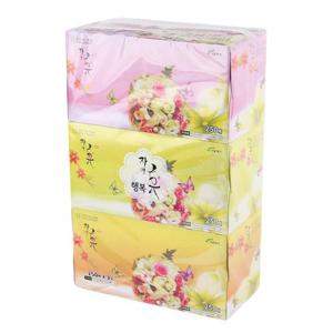 행복들이 자연휴 행복 갑티슈 250매 x 3개입(2겹)