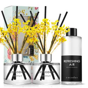 코코도르 플라워 디퓨저 120ml X 2개 + 리필액 200ml