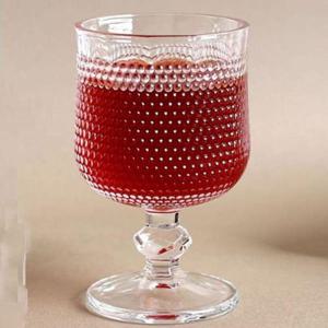 델리 유리컵 물컵 고블렛잔 샴페인 와인잔 185ml 1P S [WF0912D]