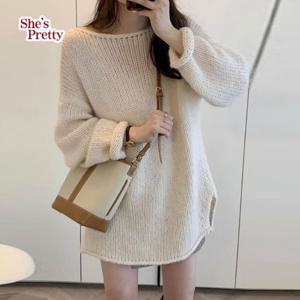 [쉬즈프리티] 레이나스타일롱니트