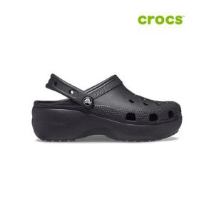 [크록스]클래식 플랫폼 클로그  여성샌들 206750-001