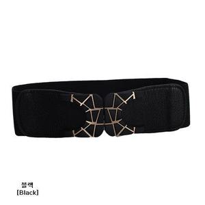 [디꾸보][디꾸보]지오메트릭 버클 밴딩 여성벨트 ST921