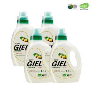세제혁명  지엘플러스 1.3L 4통 액체 세탁세제