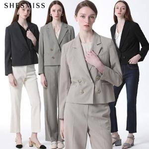 [쉬즈미스]더블 포켓 숏 정장자켓