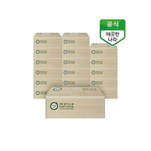 [깨끗한나라]톡톡 뽑아쓰는 무표백 키친타올 100매 18입(소프트팩)