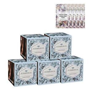 [더 청담 살롱코드]더 청담 살롱코드 케라틴 헤어 컬러 새치 커버 홈쇼핑 염색약 5개+샘플 5개