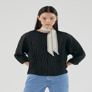 [플리츠미][최초가 169000원] 웨이브 플리츠 블라우스_HPBLM124H07