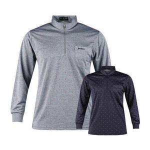 [보스케][보스케] 보스케 남성 봄 가을 골프웨어 골프 반집업 패턴 긴팔 티셔츠 L11102321 (P002906961)