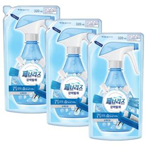 페브리즈 섬유탈취제 리필 320mlX3개 상쾌한 향