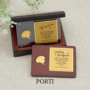 갤러리아_[뽀르띠] 순금 24K 1.875g 카네이션 플레이트 상패 소 GSXA014