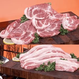 [합천왕후시장] 탑축산 심바우포크 국내산 삼겹살 1kg+ 목살500g 총 1.5kg