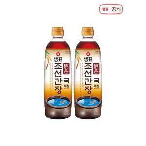 [샘표]맑은조선간장 930ml 2개