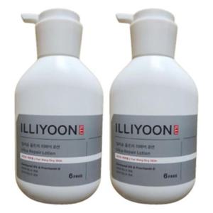 일리윤 바디 로션 고보습 대용량 울트라리페어 로션 528ml 2개