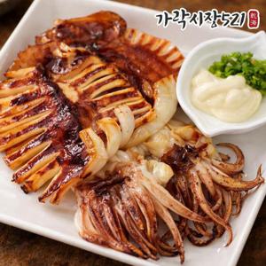 가락시장521 부드럽고 쫀득한 동해 반건조오징어 10미 1.1kg내외