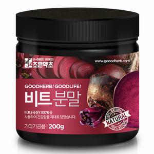 [조은약초] 비트 분말 200g x 1통(총 200g)