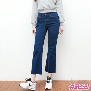 [가비진] 여성 쫀쫀 스판 핏 예쁜 와이드 부츠컷 팬츠