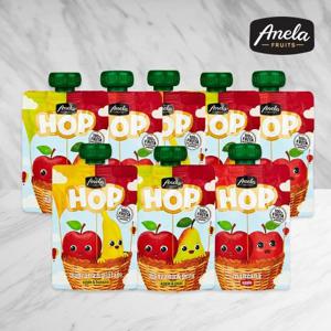 [아넬라] 짜먹는 아넬라 HOP 오리지널 과일퓨레 8팩(100gx8개입)