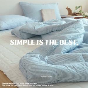 은남침구)프리미엄 모달60수 두툼한 차렵이불 천연소재 모달도브(퀸이불+베개커버2장)Q베개세트