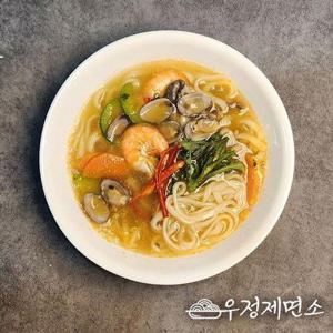 갤러리아_[우정제면소] 멸치맛 칼국수 12인분세트 (생면2kg+스프12봉)