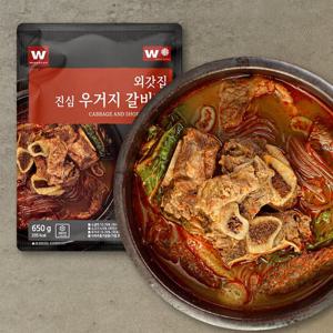 [외갓집] 진심 우거지 갈비탕 650g X 4팩